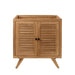 Avanity Harper 30 Single Sink Teak Bathroom Vanity Natural Teak Cabinet Only