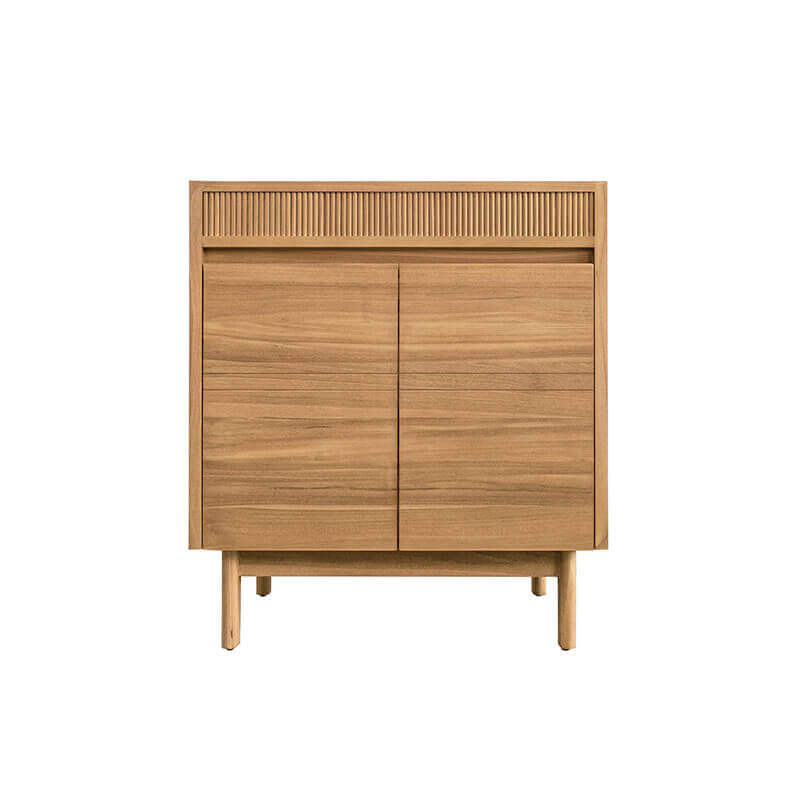 Avanity Kayla 30 Single Vanity Natural Teak Cabinet Only