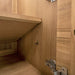 Avanity Kayla 36 Single Vanity Natural Teak Cabinet Only Shelf