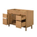 Avanity Kayla 48 inch Single Vanity Natural Teak Cabinet Only Drawers