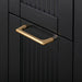 Avanity Luka 60 Single Vanity Black Oak Cabinet Only Hardware
