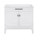 Avanity Madison 36 Single Vanity White Cabinet Only Front View