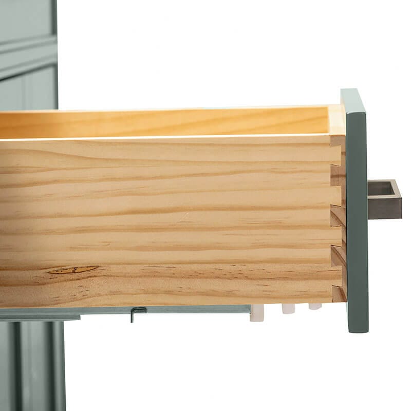 Avanity Madison 48 Double Vanity Smoke Green Cabinet Only Drawer