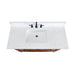 Avanity Madison 48 Single Vanity Tobacco in Cala White Engineered Stone