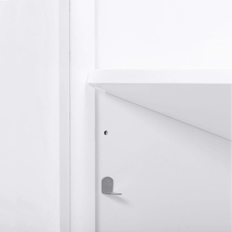 Avanity Madison 60 inch Single Vanity White Cabinet Only adjustable interior shelves