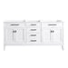 Avanity Madison 72 Double Vanity White Cabinet only