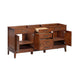 Avanity Madison 72 inch Double Vanity Tobacco Cabinet Only Open Drawer