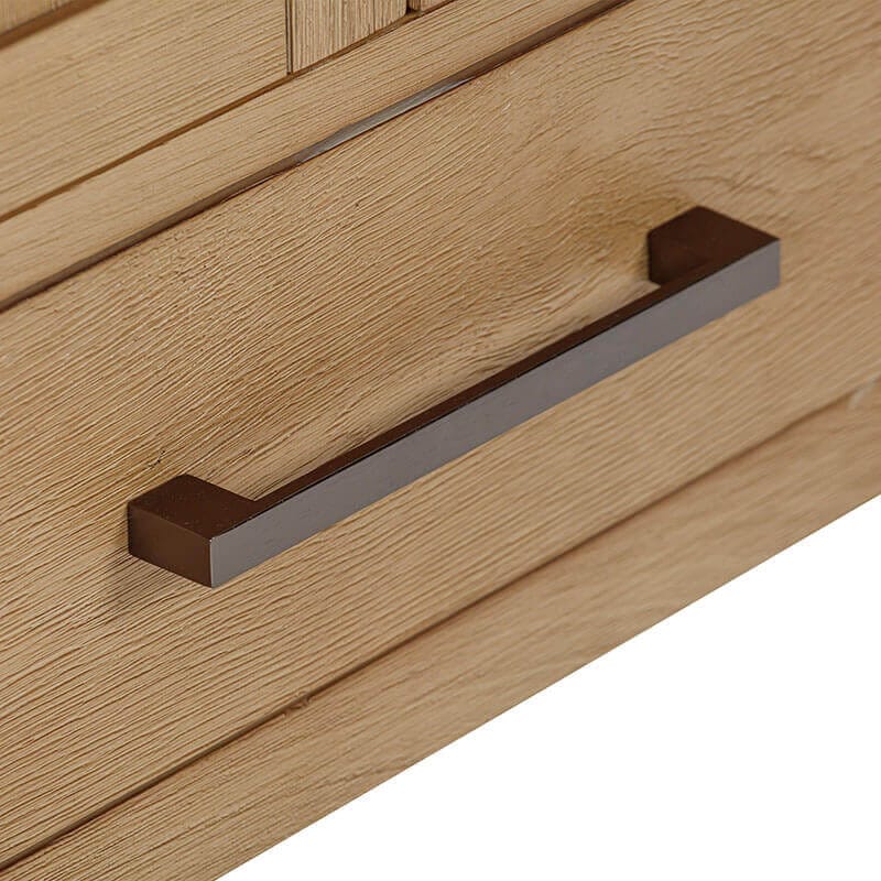 Avanity Modero 30 Inch Single Vanity Brushed Oak Cabinet Only Horizontal