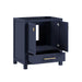 Avanity Modero 30 Inch Single Vanity Navy Blue Open Drawer