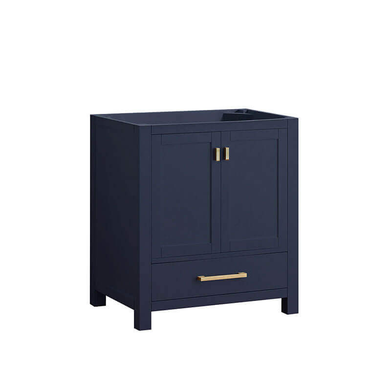 Avanity Modero 30 Single Vanity Navy Blue Cabinet Only