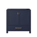 Avanity Modero 36 Single Vanity Navy Blue Cabinet Only