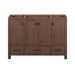 Avanity Modero 48 Single Vanity Mocha Oak Cabinet Only