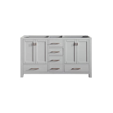Avanity Modero 60 Double Vanity Chilled Gray Cabinet Only