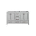Avanity Modero 60 Double Vanity Chilled Gray Cabinet Only