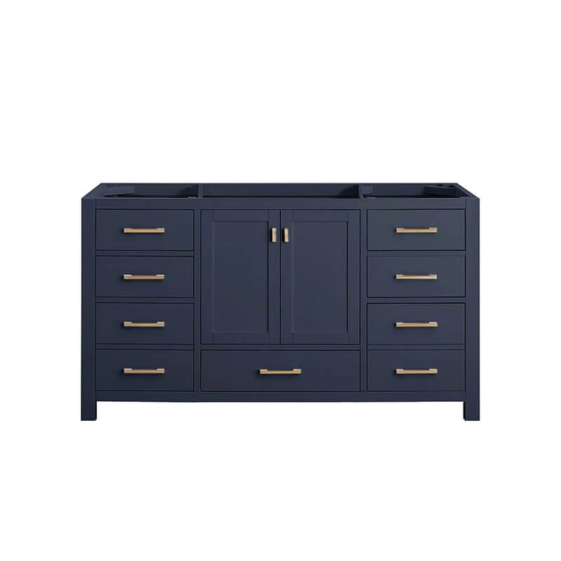Avanity Modero 60 Single Vanity Navy Blue Cabinet Only