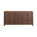Avanity Modero 72 Double Vanity Mocha Oak Cabinet Only