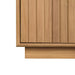 Avanity Parker 72 Double Sink Teak Bathroom Vanity Natural Teak Cabinet Only Base