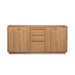 Avanity Parker 72 inch Double Sink Teak Bathroom Vanity Natural Teak Cabinet Only