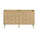 Avanity Serena 60 Double Vanity Freestanding White Oak Cabinet Only