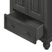 Avanity Thompson 30 Single Vanity Charcoal Glaze Cabinet Only Drawer Close Up