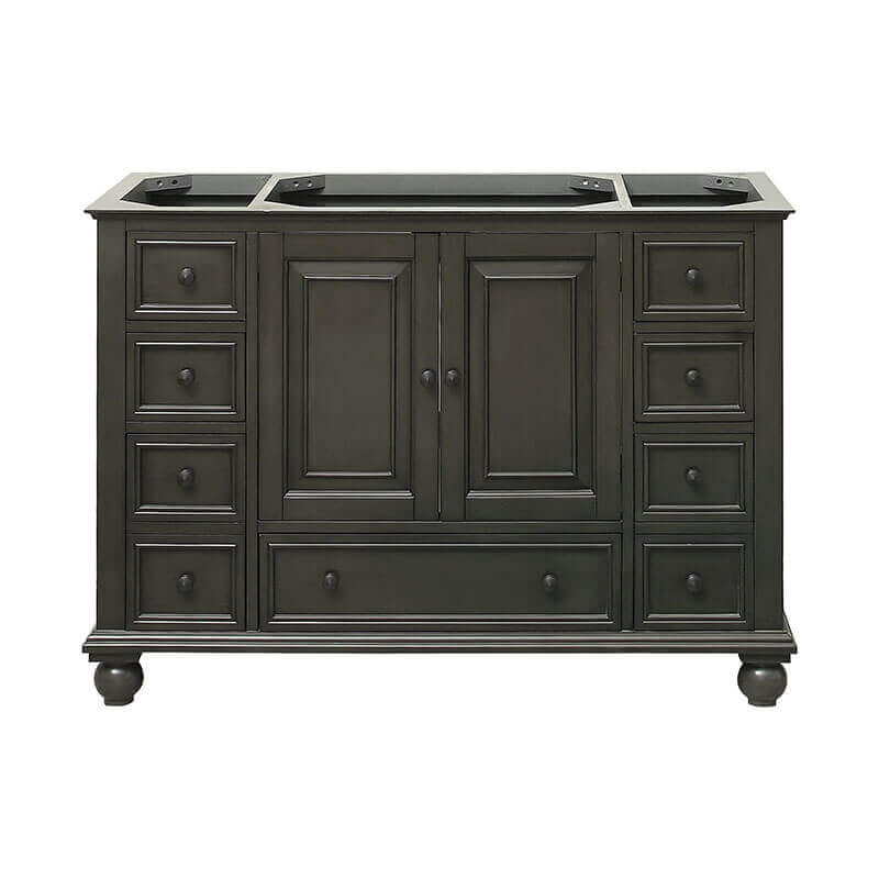 Avanity Thompson 48 Inch Single Vanity Charcoal Glaze Cabinet Only