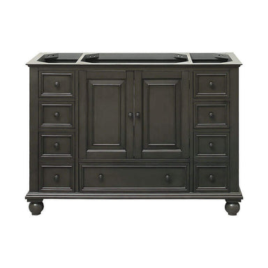Avanity Thompson 48 Inch Single Vanity Charcoal Glaze Cabinet Only