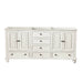 Avanity Thompson 72 Inch Double Vanity French White Cabinet Only