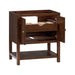 Avanity Zoe 30 Single Sink Bathroom Vanity Walnut Cabinet Only Open