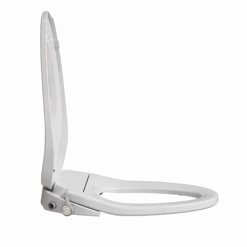 B0400 Bidet Toilet Seat Side View Open Lid