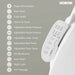 B0403 Smart Bidet Toilet Seat With Side Panel Control