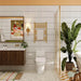 B0503 Bidet Toilet Seat Front View Lifestyle