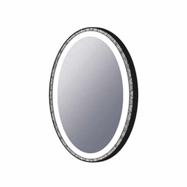 Barcelona LED Lighted Mirror Corner View Up Close