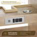 Barnett 36 Single Bathroom Vanity with Top Natural Oak Outlets