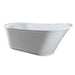 Bella B6630 66 x 30 Freestanding Soaker Tub Corner View