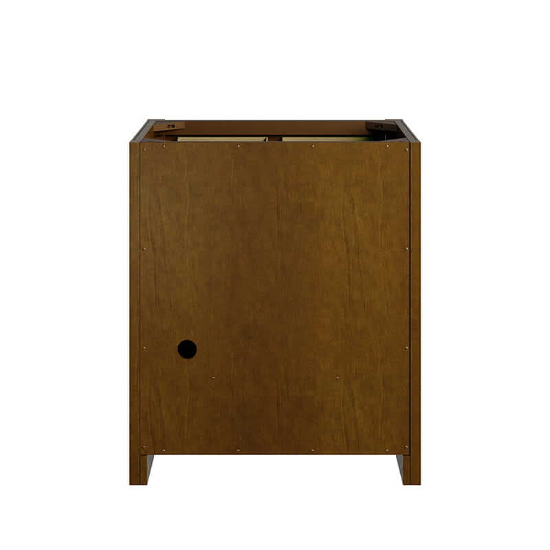 Bellshire 30 Inch Single Vanity in Honey Oak Back View