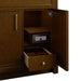 Bellshire 30" Single Vanity in Honey Oak With Open Door Up Close