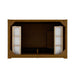 Bellshire 36 Inch Single Vanity in Honey Oak Top View