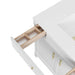 Bellshire 36" Single Vanity in Bright White With Removable Drawer Organizer