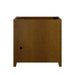 Bellshire 36" Single Vanity in Honey Oak Back View