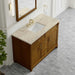 Bellshire 48 Inch Single Vanity in Honey Oak With Tajnar Eclos Top