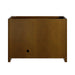 Bellshire 48" Single Vanity in Honey Oak Back View