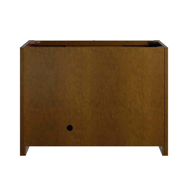 Bellshire 48" Single Vanity in Honey Oak Back View