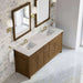 Bellshire 72 Inch Double Vanity Honey Oak in Siberian Silestone Top