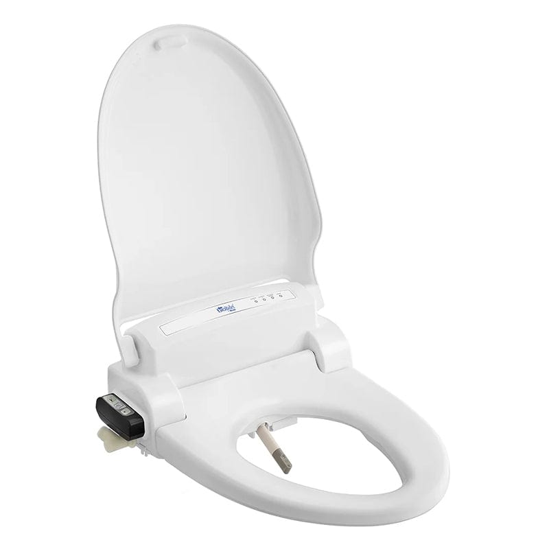 bio bidet bb 1000 supreme bidet toilet seat corner view open lid