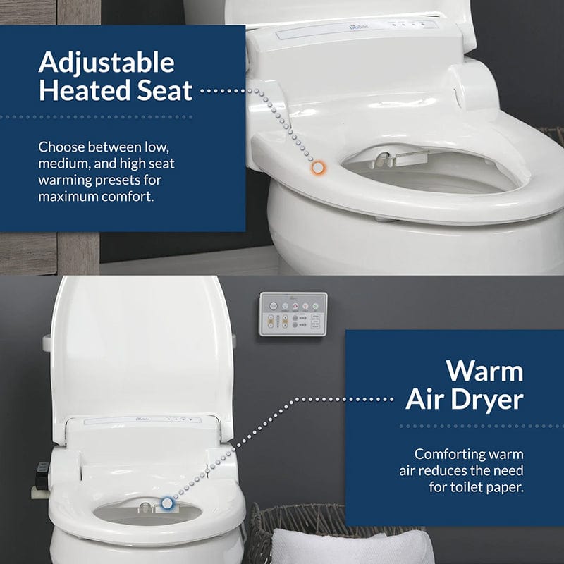 bio bidet bb 1000 supreme bidet toilet seat heated seat