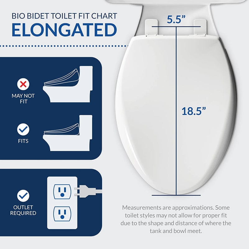 bio bidet discovery dls bidet seat elongated dimensions