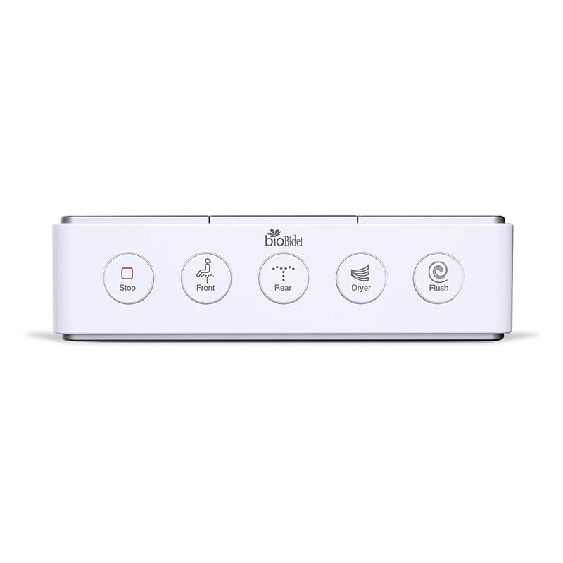 bio bidet discovery dlx smart bidet toilet control panel