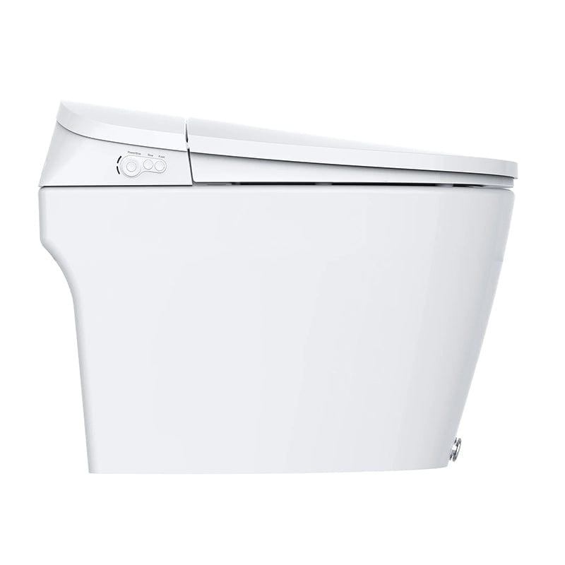 bio bidet discovery dlx smart bidet toilet side view