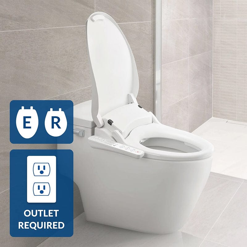 bio bidet slim one bidet toilet seat outlet required