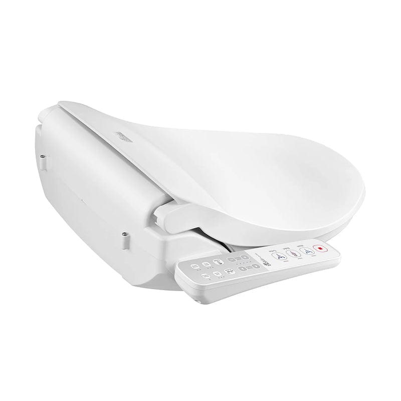 bio bidet slim one bidet toilet seat rear top view